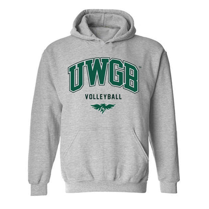 UW Green Bay - NCAA Women's Volleyball : Jessica Kurpeikis - Classic Shersey Hooded Sweatshirt-0