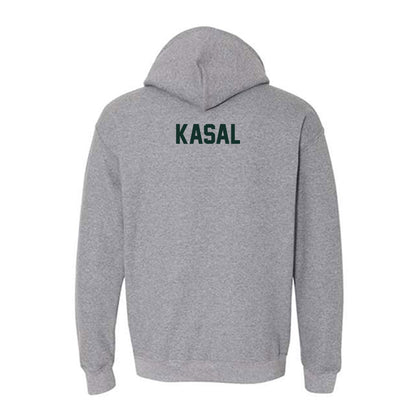  - NCAA Men's Swimming & Diving : Max Kasal - Classic Shersey Hooded Sweatshirt-1