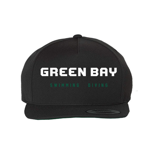UW Green Bay - NCAA Men's Swimming & Diving : Chris Aristondo - Snapback Hat-0