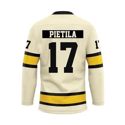 Michigan Tech - NCAA Men's Ice Hockey : Chase Pietila - Hockey Jersey