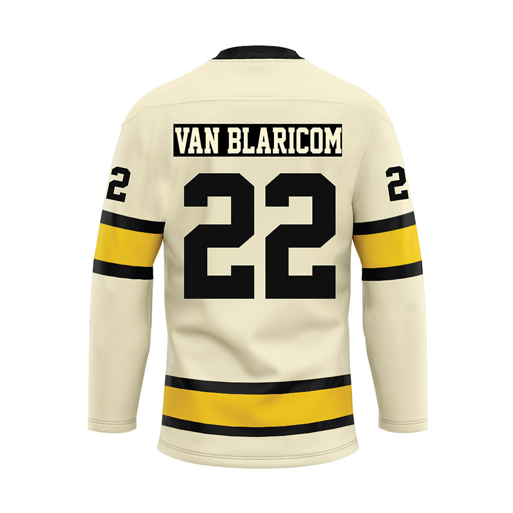 Michigan Tech - NCAA Men's Ice Hockey : Matthew Van Blaricom - Hockey Jersey-1