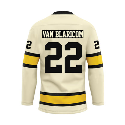 Michigan Tech - NCAA Men's Ice Hockey : Matthew Van Blaricom - Hockey Jersey-1