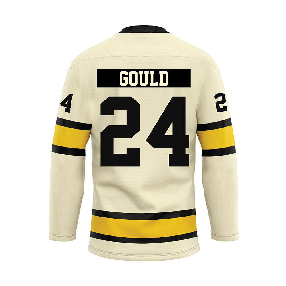 Michigan Tech - NCAA Men's Ice Hockey : Rylan Gould - Hockey Jersey-1