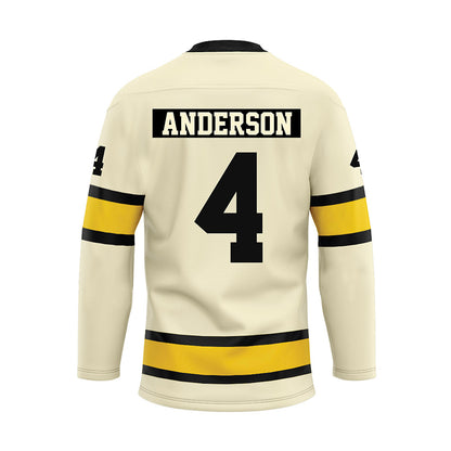 Michigan Tech - NCAA Men's Ice Hockey : Jack Anderson - Hockey Jersey-1