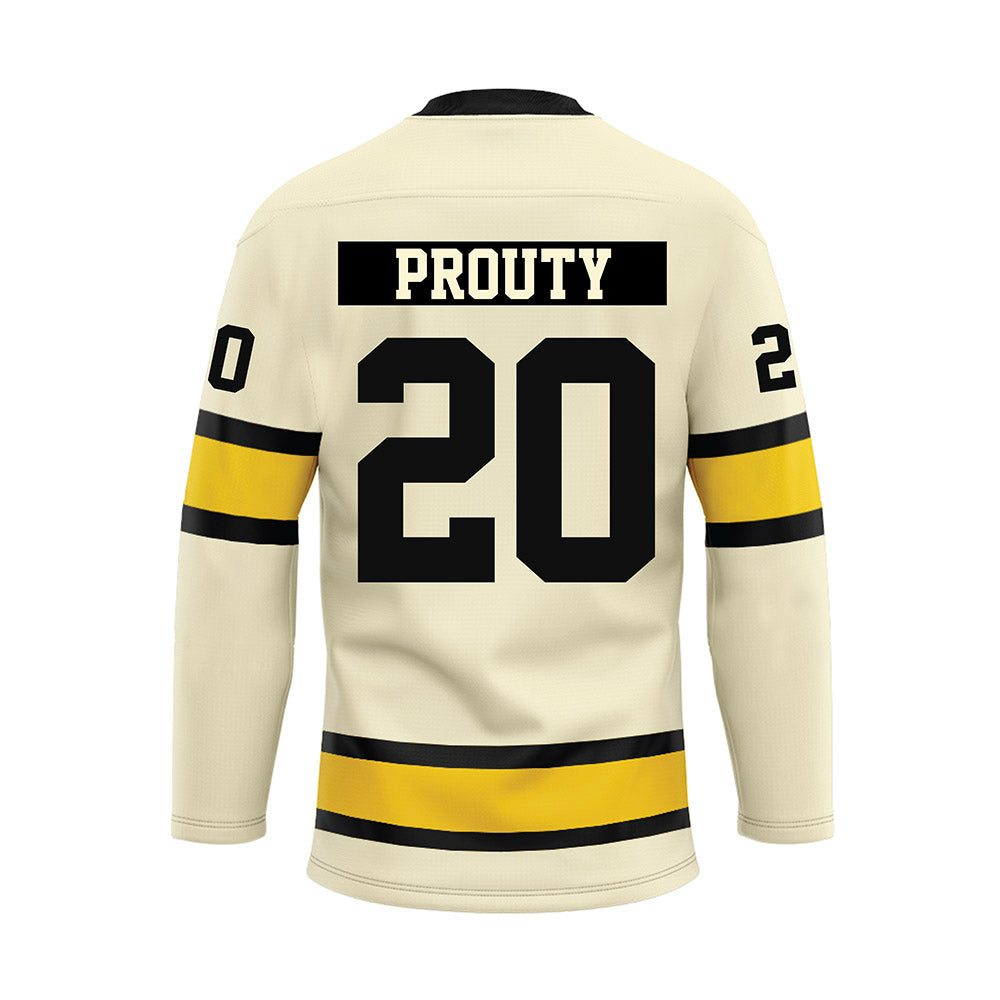 Michigan Tech - NCAA Men's Ice Hockey : Joe Prouty - Hockey Jersey-1