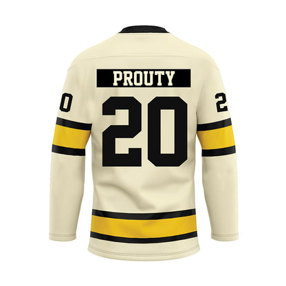Michigan Tech - NCAA Men's Ice Hockey : Joe Prouty - Hockey Jersey-1
