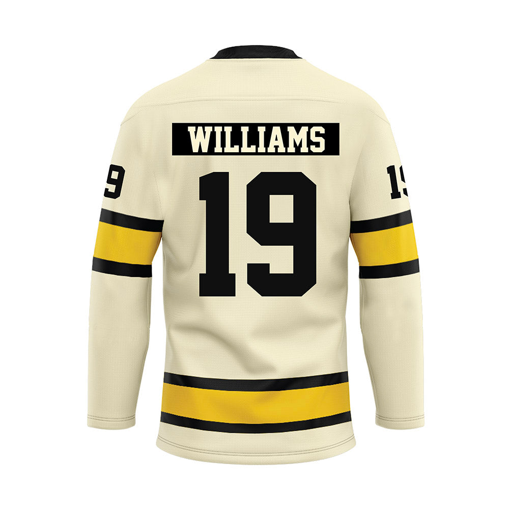 Michigan Tech - NCAA Men's Ice Hockey : Nick Williams - Hockey Jersey