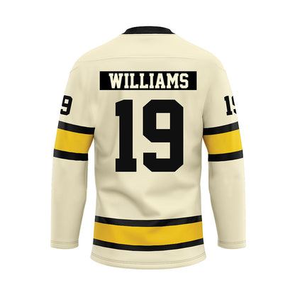 Michigan Tech - NCAA Men's Ice Hockey : Nick Williams - Hockey Jersey