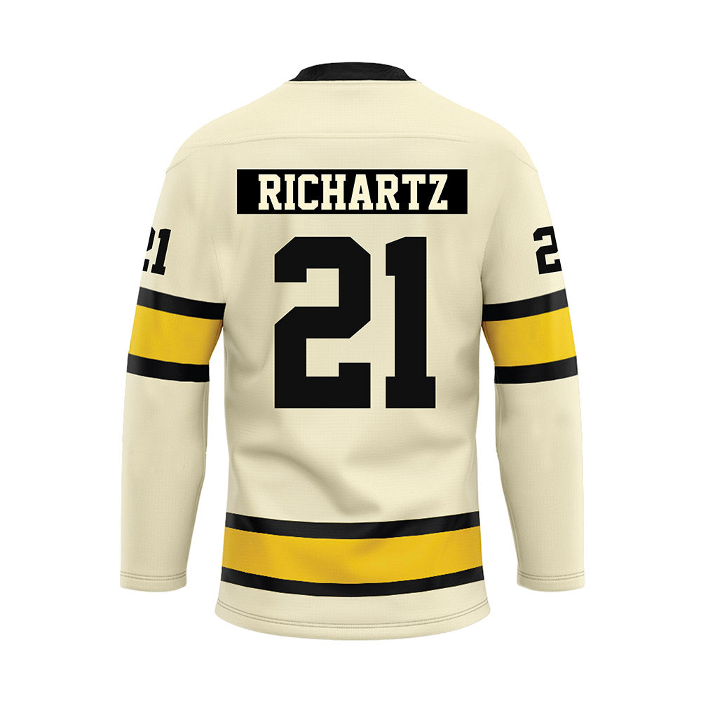 Michigan Tech - NCAA Men's Ice Hockey : Blais Richartz - Hockey Jersey