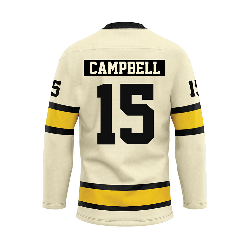 Michigan Tech - NCAA Men's Ice Hockey : Matthew Campbell - Hockey Jersey