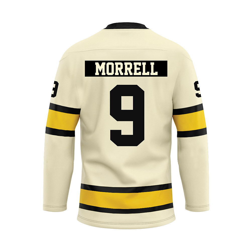 Michigan Tech - NCAA Men's Ice Hockey : Logan Morrell - Hockey Jersey