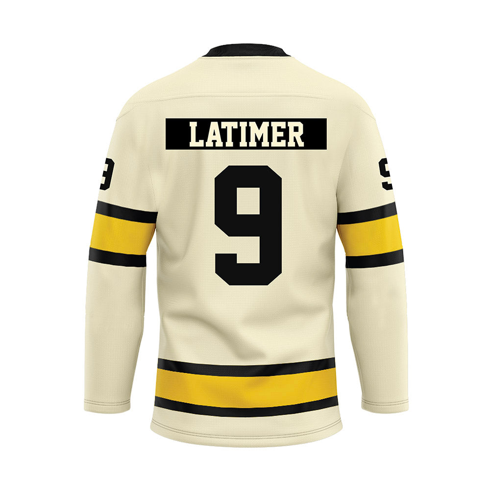 Michigan Tech - NCAA Men's Ice Hockey : Carson Latimer - Hockey Jersey-1