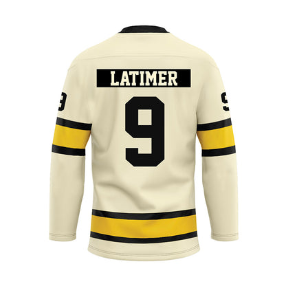 Michigan Tech - NCAA Men's Ice Hockey : Carson Latimer - Hockey Jersey-1