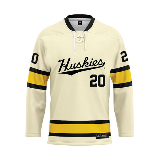 Michigan Tech - NCAA Men's Ice Hockey : Joe Prouty - Hockey Jersey-0