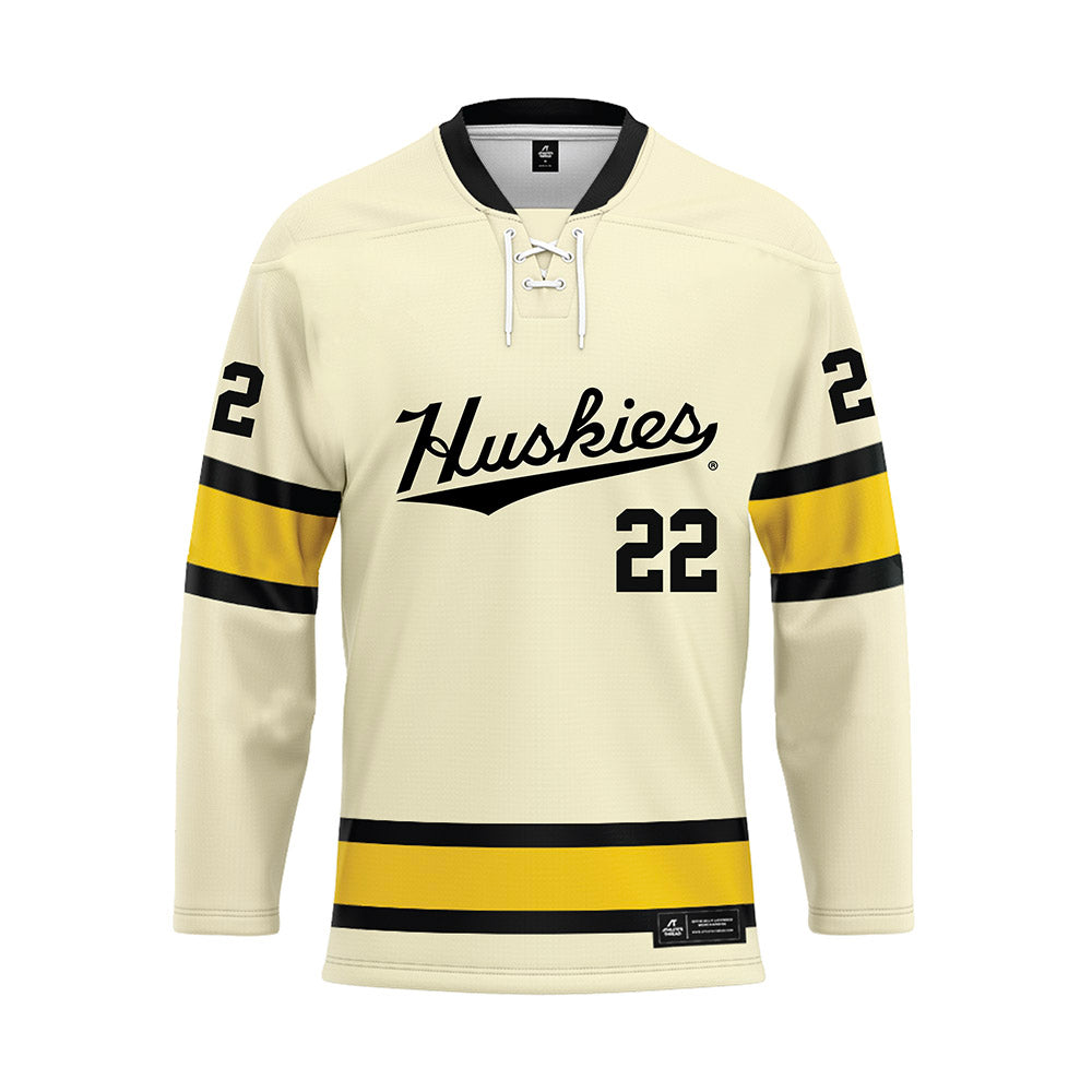 Michigan Tech - NCAA Men's Ice Hockey : Matthew Van Blaricom - Hockey Jersey-0