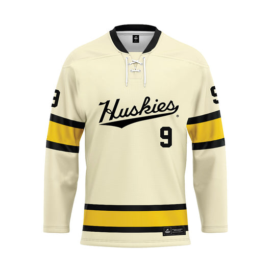 Michigan Tech - NCAA Men's Ice Hockey : Carson Latimer - Hockey Jersey-0