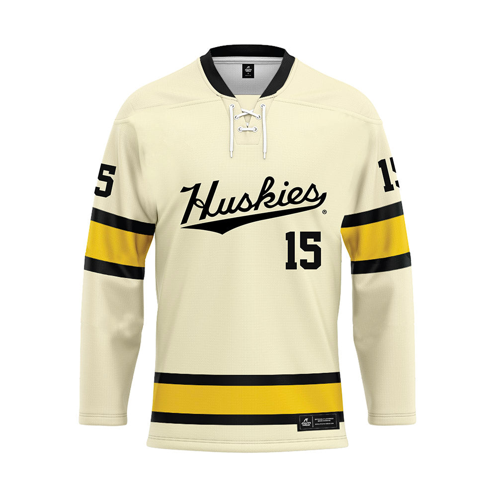 Michigan Tech - NCAA Men's Ice Hockey : Carson Birnie - Hockey Jersey-0