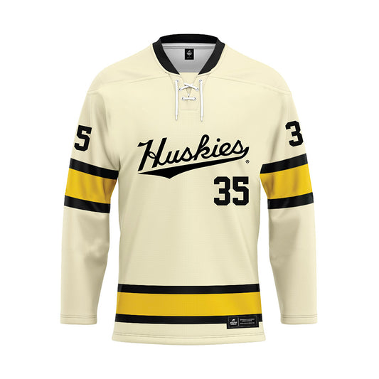 Michigan Tech - NCAA Men's Ice Hockey : Owen Bartoszkiewicz - Hockey Jersey-0