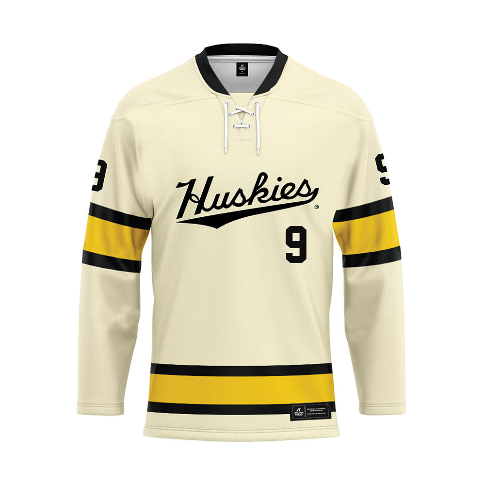 Michigan Tech - NCAA Men's Ice Hockey : Logan Morrell - Hockey Jersey