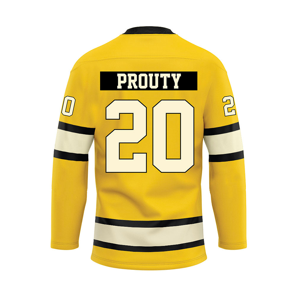 Michigan Tech - NCAA Men's Ice Hockey : Joe Prouty - Hockey Jersey-1