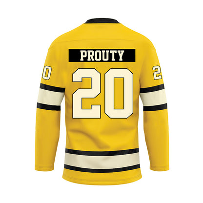 Michigan Tech - NCAA Men's Ice Hockey : Joe Prouty - Hockey Jersey-1