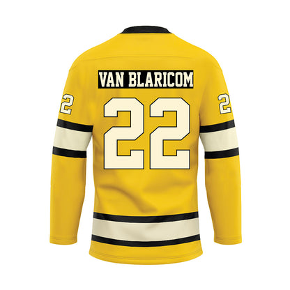 Michigan Tech - NCAA Men's Ice Hockey : Matthew Van Blaricom - Hockey Jersey-1