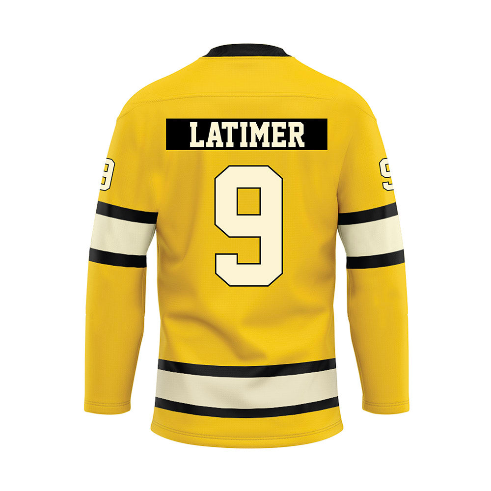 Michigan Tech - NCAA Men's Ice Hockey : Carson Latimer - Hockey Jersey-1