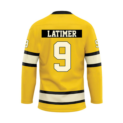 Michigan Tech - NCAA Men's Ice Hockey : Carson Latimer - Hockey Jersey-1
