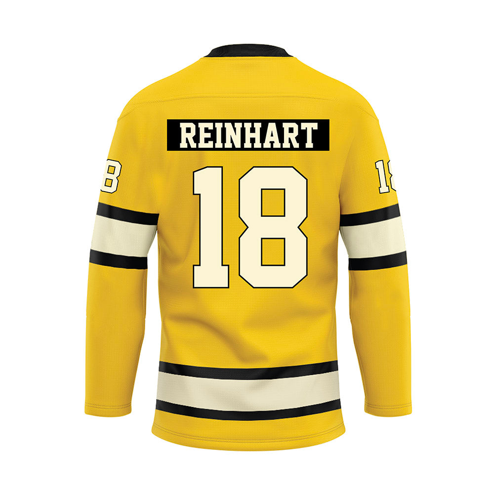 Michigan Tech - NCAA Men's Ice Hockey : Noah Reinhart - Hockey Jersey-1