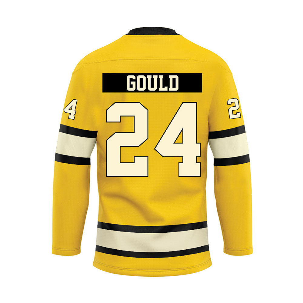 Michigan Tech - NCAA Men's Ice Hockey : Rylan Gould - Hockey Jersey-1