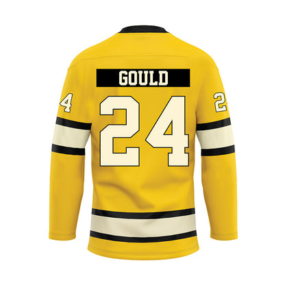 Michigan Tech - NCAA Men's Ice Hockey : Rylan Gould - Hockey Jersey-1