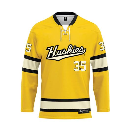 Michigan Tech - NCAA Men's Ice Hockey : Owen Bartoszkiewicz - Hockey Jersey-0