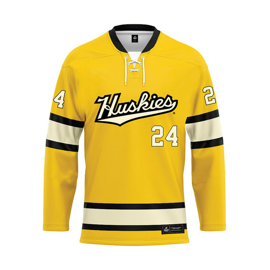 Michigan Tech - NCAA Men's Ice Hockey : Rylan Gould - Hockey Jersey-0
