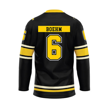 Michigan Tech - NCAA Men's Ice Hockey : Brayden Boehm - Hockey Jersey-1