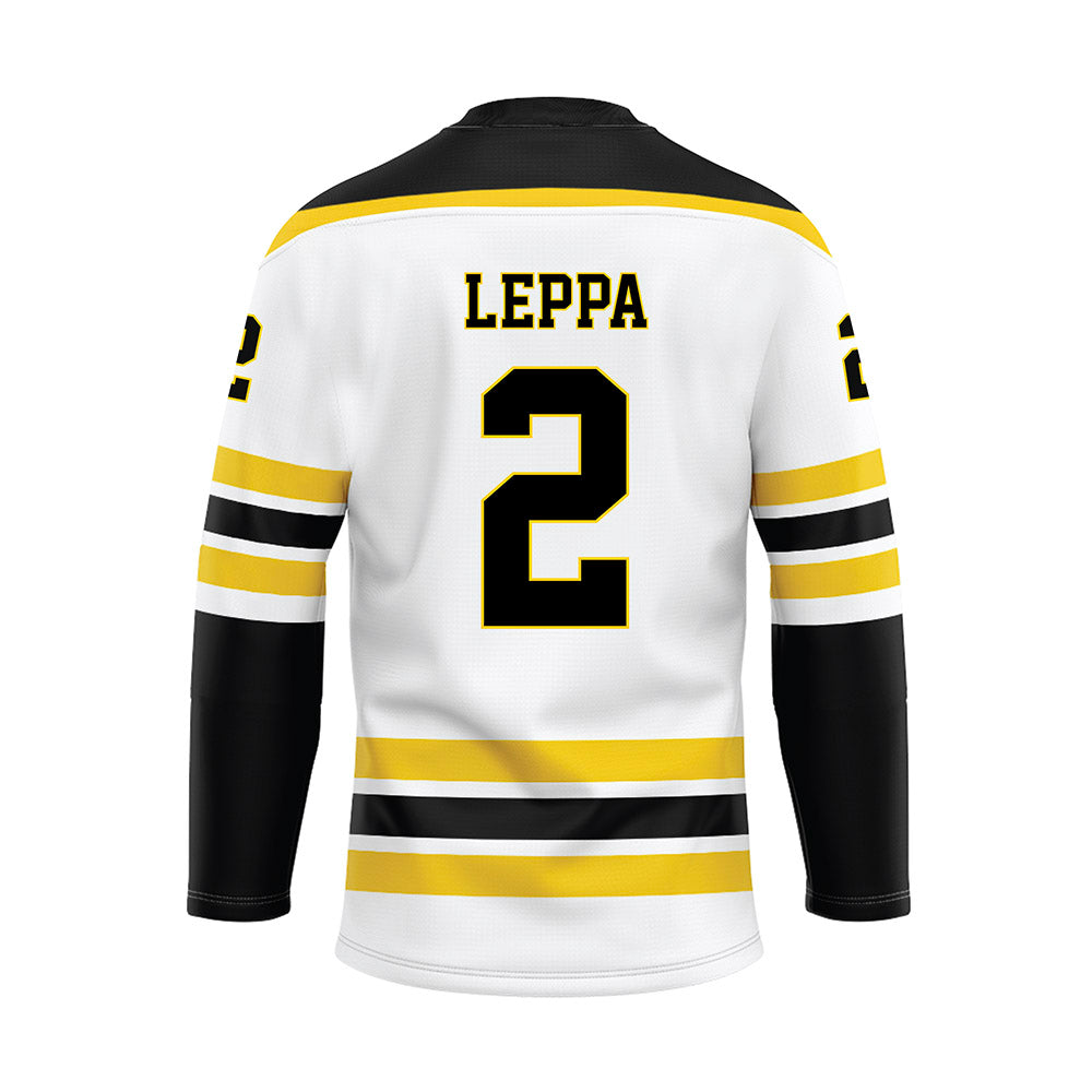 Michigan Tech - NCAA Men's Ice Hockey : Tom Leppa - Hockey Jersey