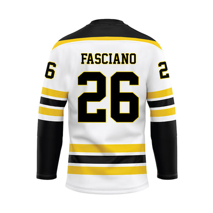 Michigan Tech - NCAA Men's Ice Hockey : Luca Fasciano - Hockey Jersey-1