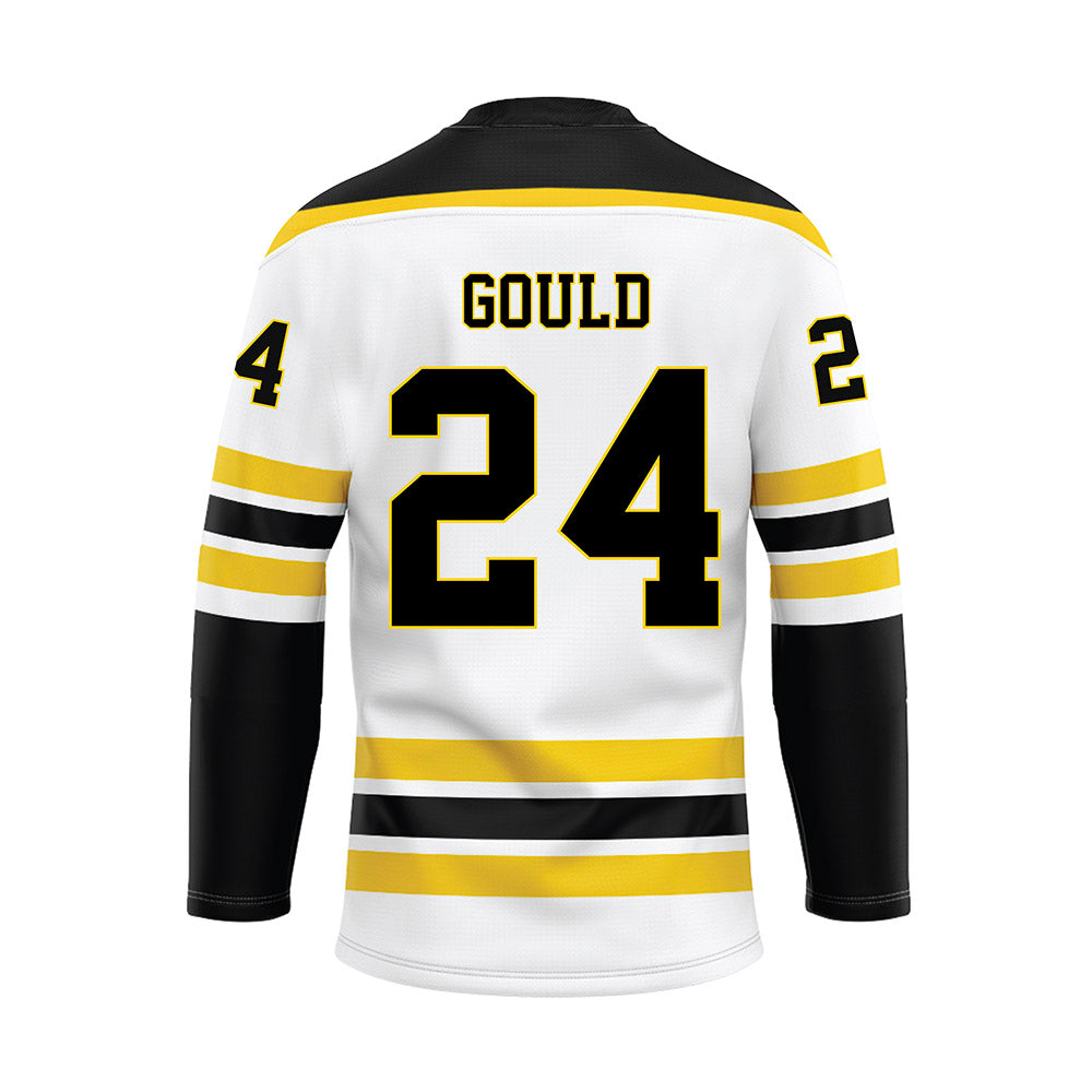 Michigan Tech - NCAA Men's Ice Hockey : Rylan Gould - Hockey Jersey-1