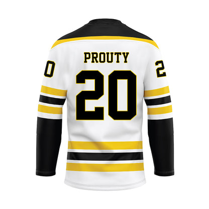 Michigan Tech - NCAA Men's Ice Hockey : Joe Prouty - Hockey Jersey-1