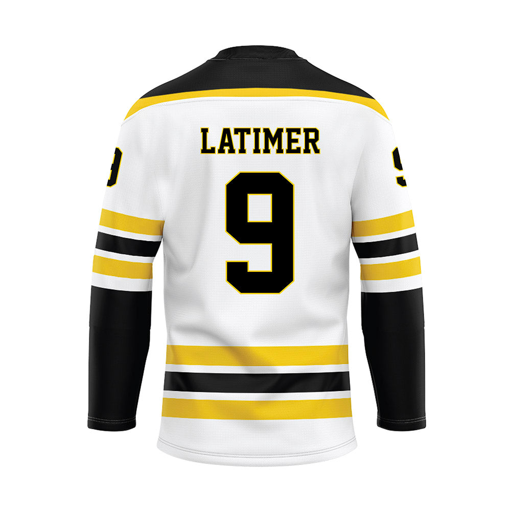 Michigan Tech - NCAA Men's Ice Hockey : Carson Latimer - Hockey Jersey-1