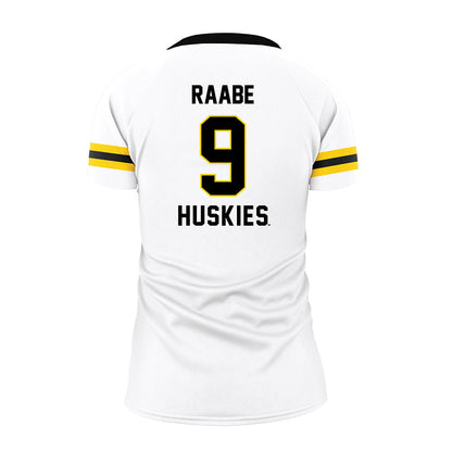 Michigan Tech - NCAA Women's Volleyball : Meg Raabe - White Volleyball Jersey