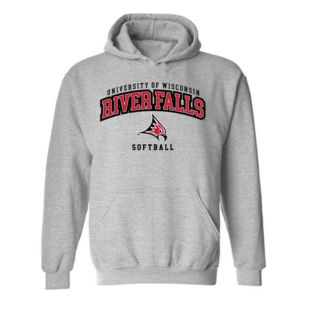 UW River Falls - NCAA Softball : Michaela Hasapopoulos - Classic Shersey Hooded Sweatshirt-0