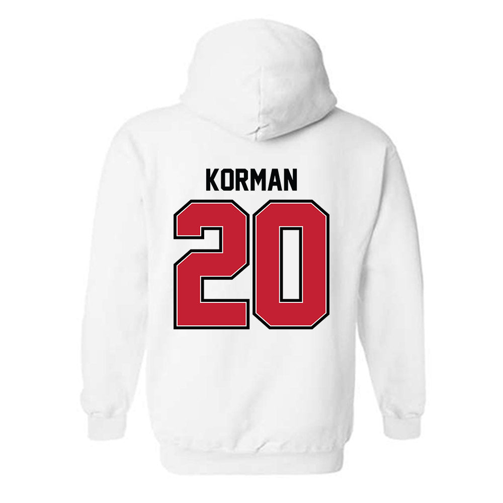 UW River Falls - NCAA Men's Ice Hockey : Parker Korman - Classic Shersey Hooded Sweatshirt-1