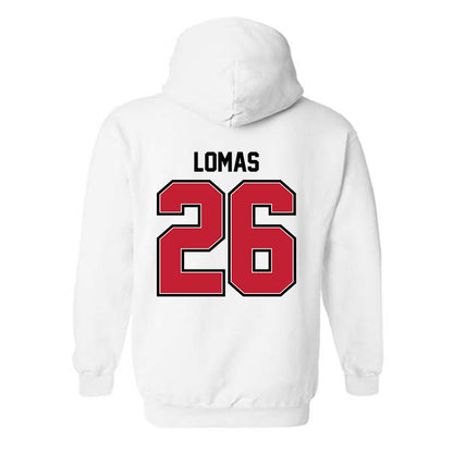 UW River Falls - NCAA Baseball : Caydon Lomas - Classic Shersey Hooded Sweatshirt-1