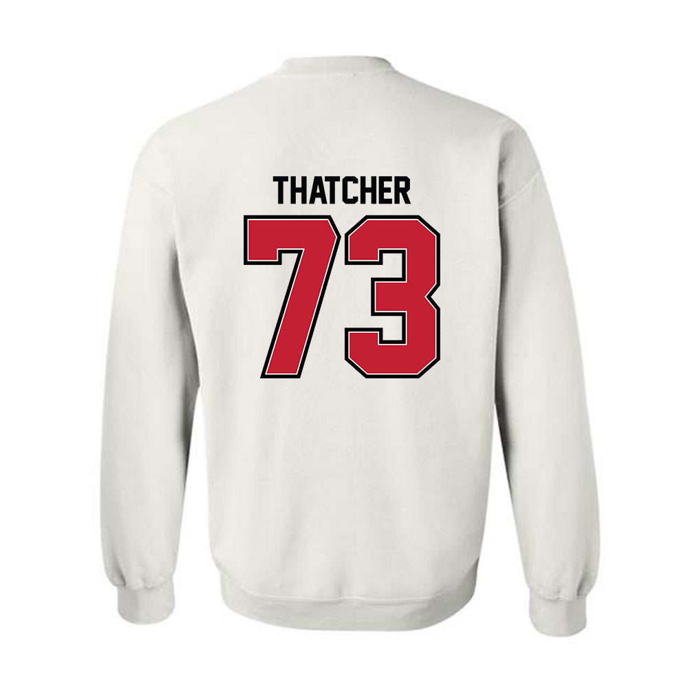 UW River Falls - NCAA Football : Grayden Thatcher - Classic Shersey Crewneck Sweatshirt-1