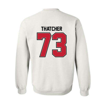 UW River Falls - NCAA Football : Grayden Thatcher - Classic Shersey Crewneck Sweatshirt-1