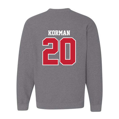 UW River Falls - NCAA Men's Ice Hockey : Parker Korman - Classic Shersey Crewneck Sweatshirt-1