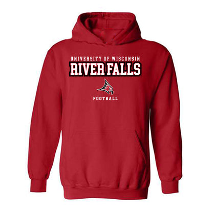 UW River Falls - NCAA Football : Grayden Thatcher - Classic Shersey Hooded Sweatshirt-0