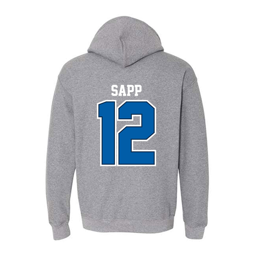 New Orleans - NCAA Women's Volleyball : Vanae Sapp - Classic Shersey Hooded Sweatshirt-1