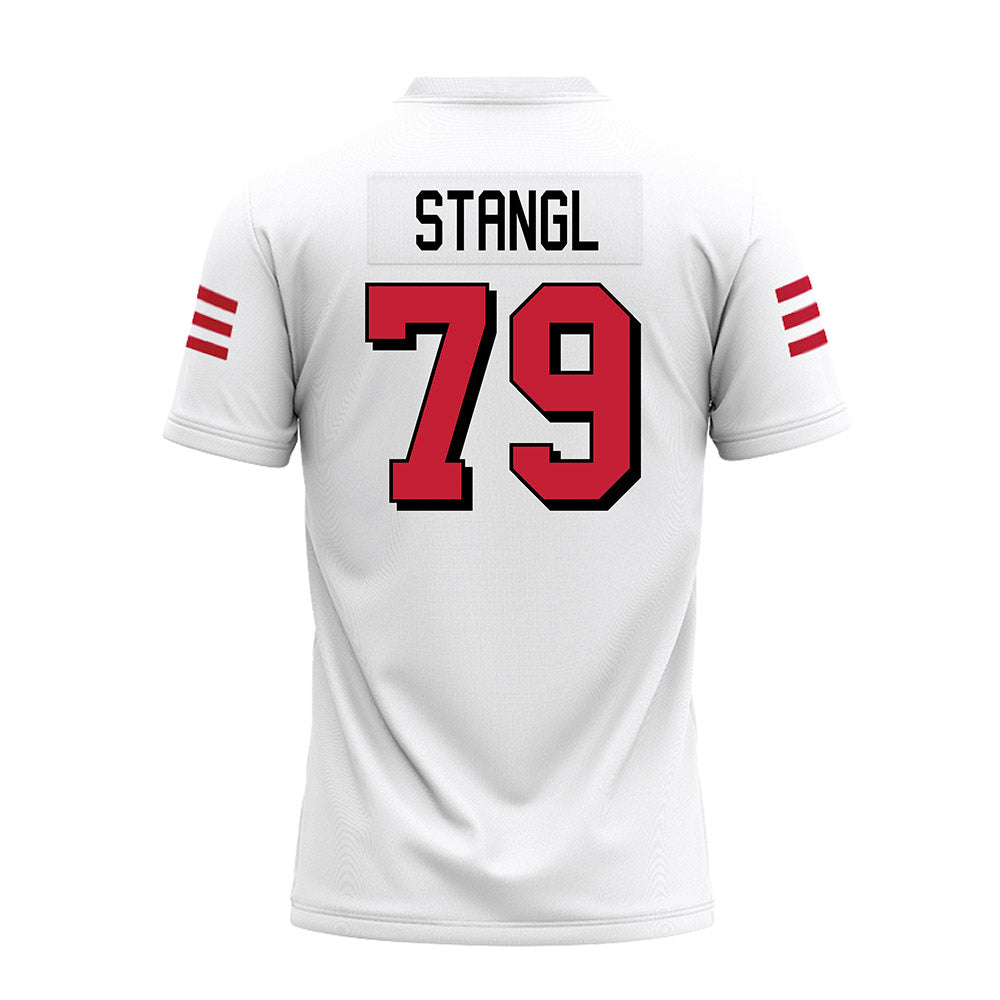 Miami of Ohio - NCAA Football : Jonathan Stangl - 2024 White Premium Football Jersey-1