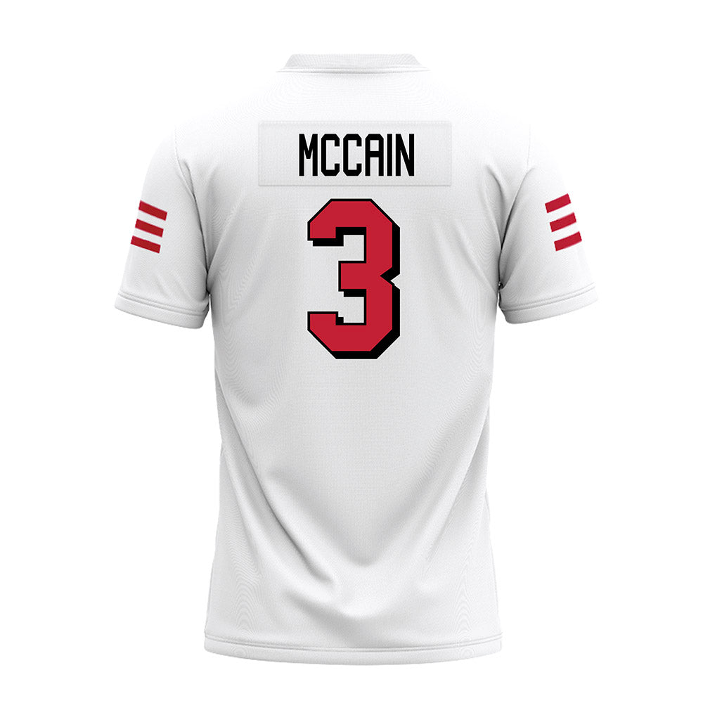 Miami of Ohio - NCAA Football : Malcolm McCain - 2024 White Premium Football Jersey-1
